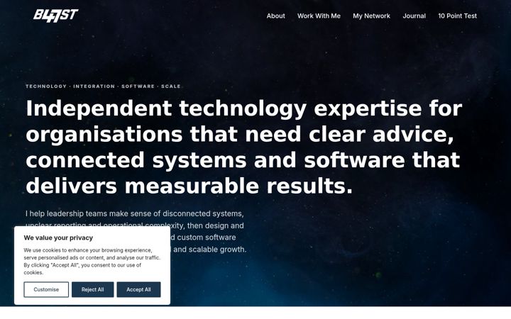 Screenshot of blast47.com