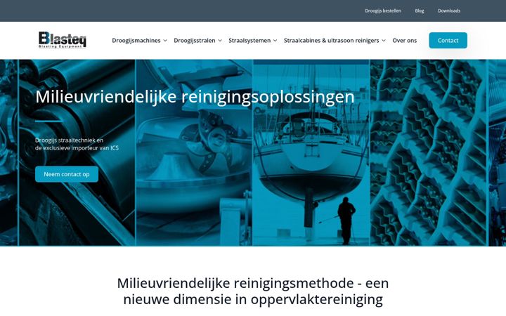 Screenshot of blasteq.nl