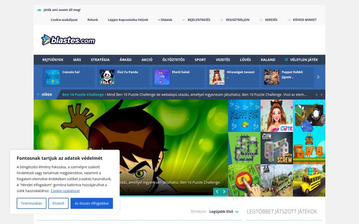 Screenshot of blastes.com