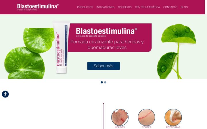 Ekrānuzņēmums no blastoestimulina.com