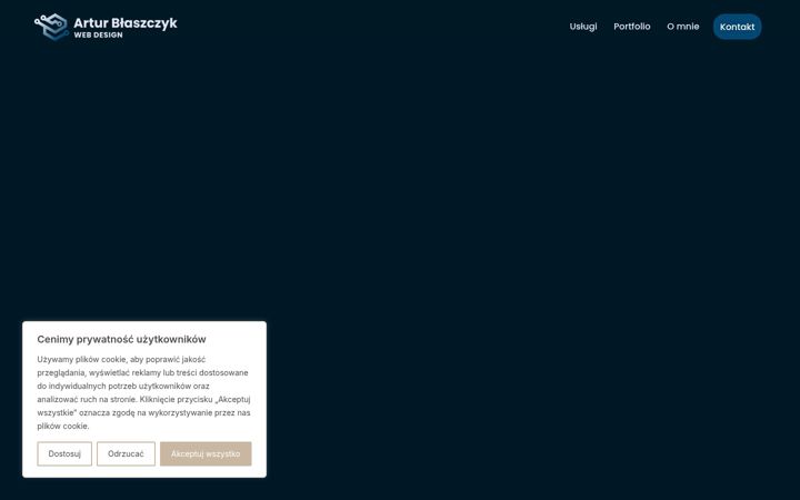 Screenshot of blaszczykartur.pl