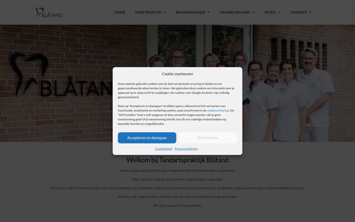 Skjermbilde av blatand.nl