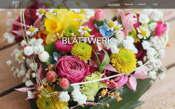 Screenshot of blattwerk-kirchhain.de