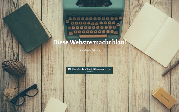 Screenshot of blau-it.de