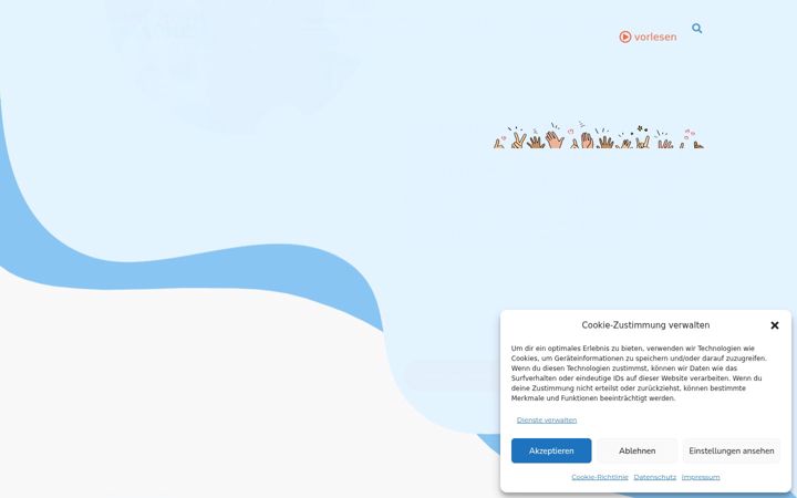 Screenshot of blau-macher.org