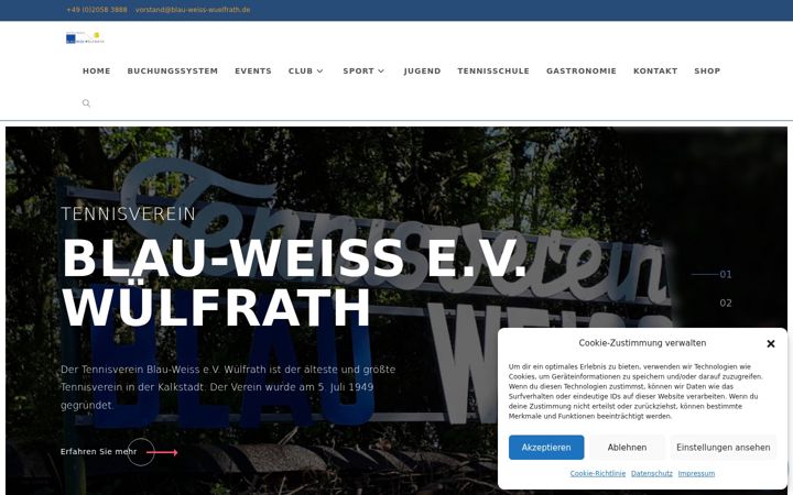Ekrānuzņēmums no blau-weiss-wuelfrath.de