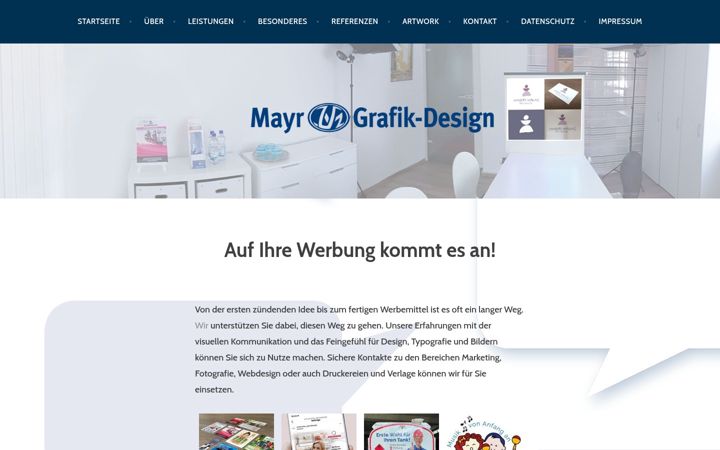Screenshot of blauesbuero.de