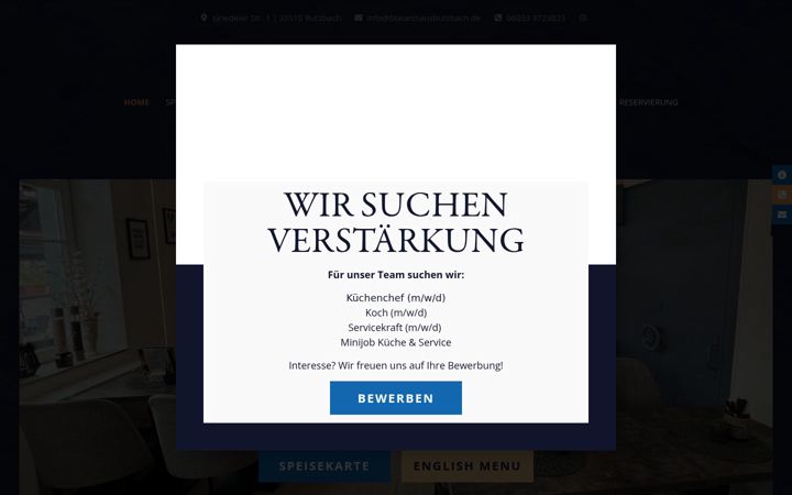 Képernyőkép: blaueshausbutzbach.de