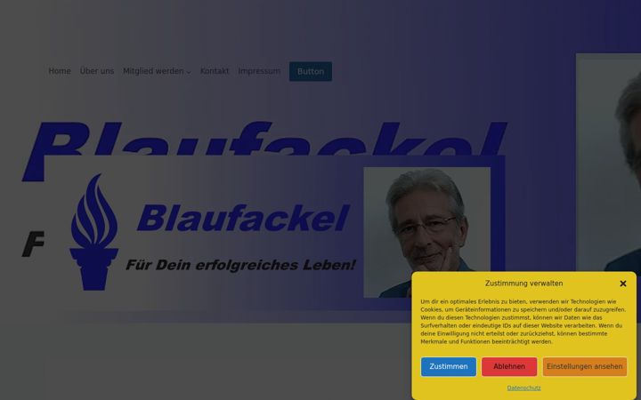 Képernyőkép: blaufackel.de