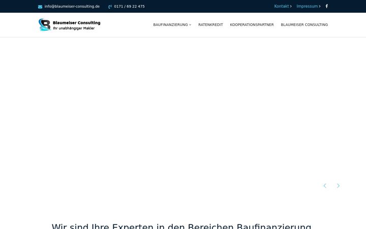Screenshot of blaumeiser-consulting.de