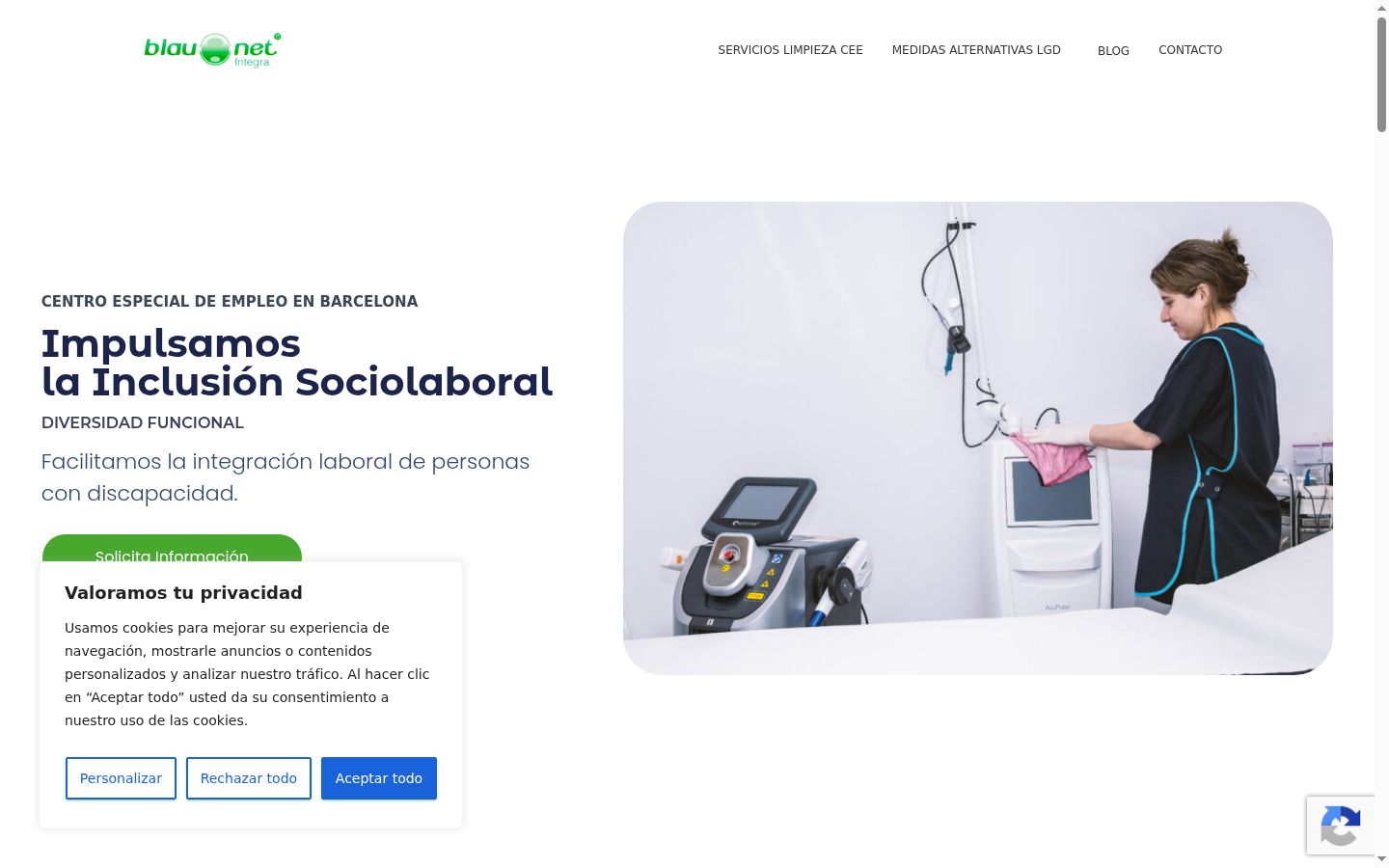 Sutikimo reklamjuostės, rodytos prieš bet kokią sąveiką, ekrano kopija