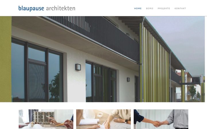 Ekrano kopija blaupause-architekten.com