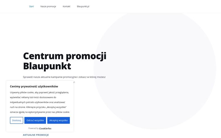 Ekrano kopija blaupunkt-promocje.pl