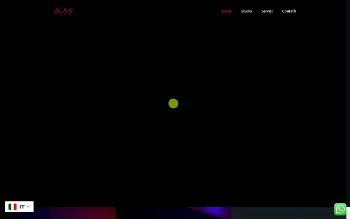 Screenshot of blaustudio.it