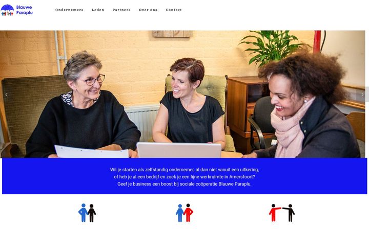 Screenshot di blauweparaplu.org