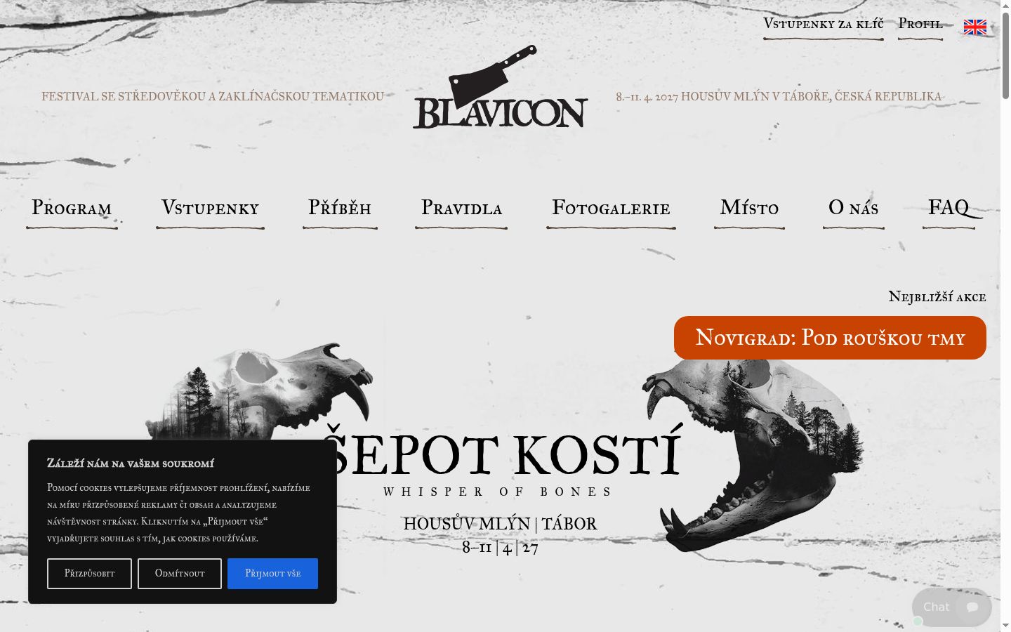 Screenshot tal-banner tal-kunsens muri qabel kwalunkwe interazzjoni