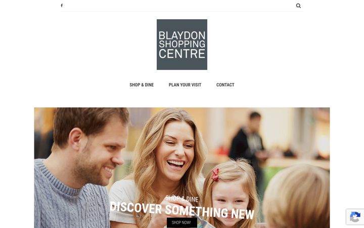 Screenshot of blaydonshoppingcentre.co.uk