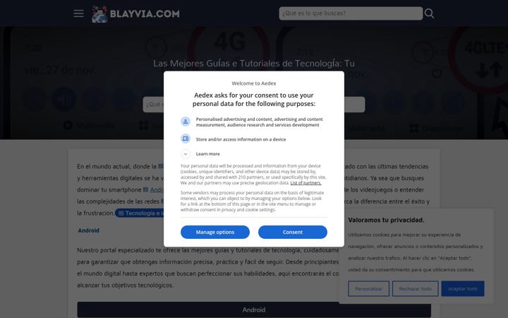 Zrzut ekranu blayvia.com