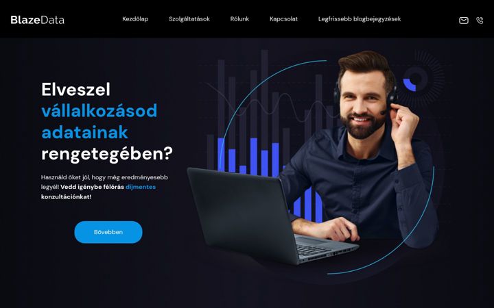 Ekrānuzņēmums no blazedata.hu