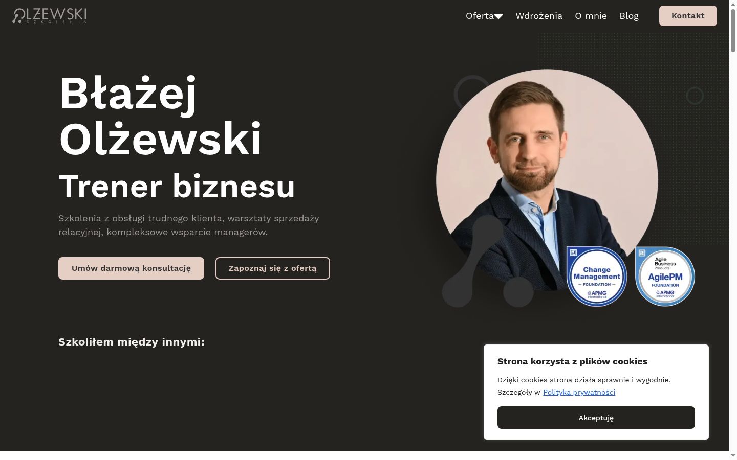 Snimka zaslona bannera za privolu prikazanog prije bilo kakve interakcije