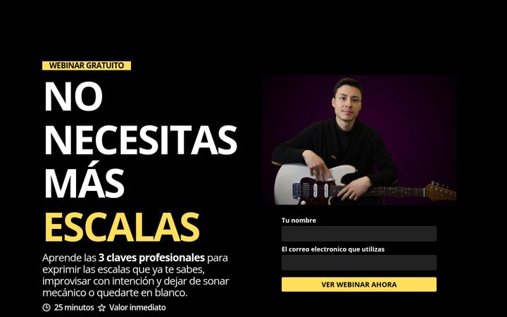 Screenshot of blazerguitarstudio.com