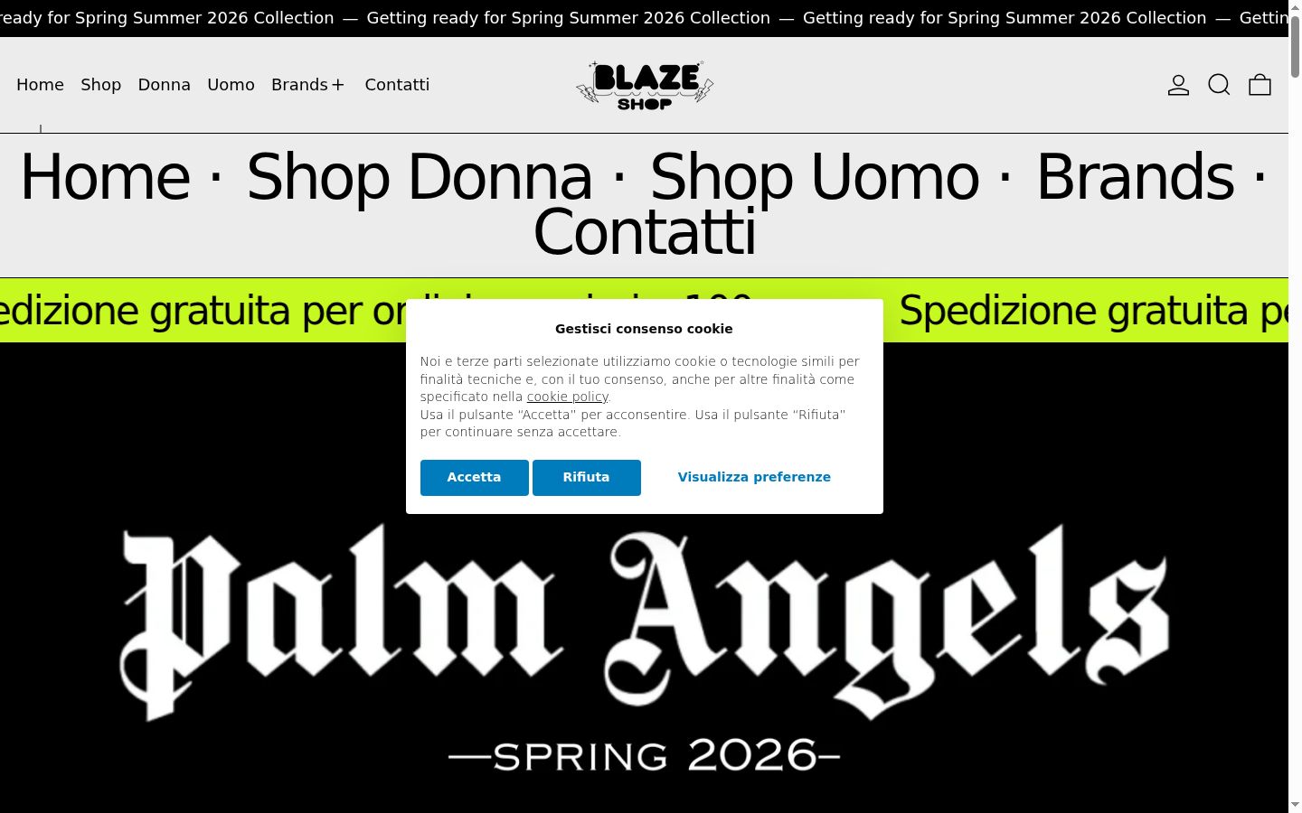 Screenshot tal-banner tal-kunsens muri qabel kwalunkwe interazzjoni