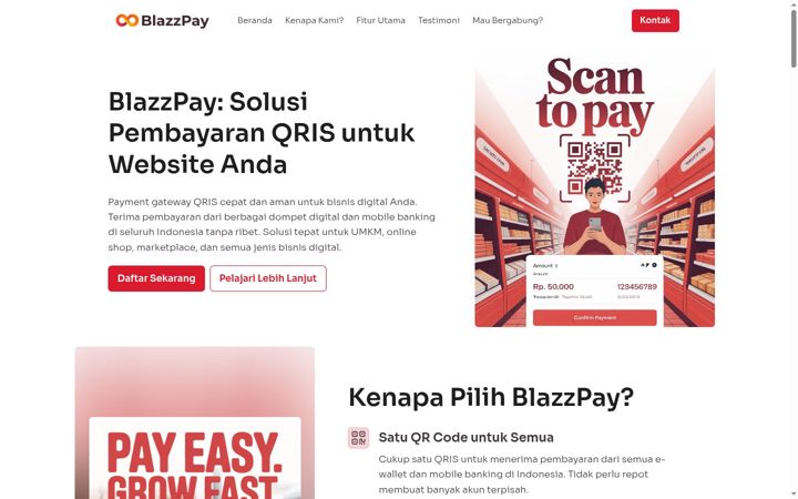 Screenshot of blazzpay.com