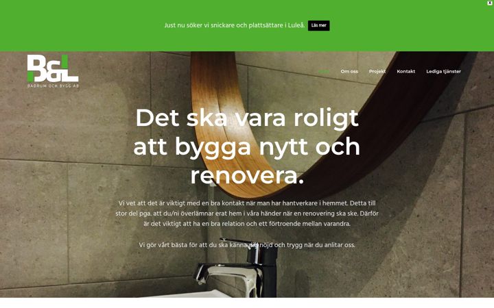 Screenshot of blbad.se