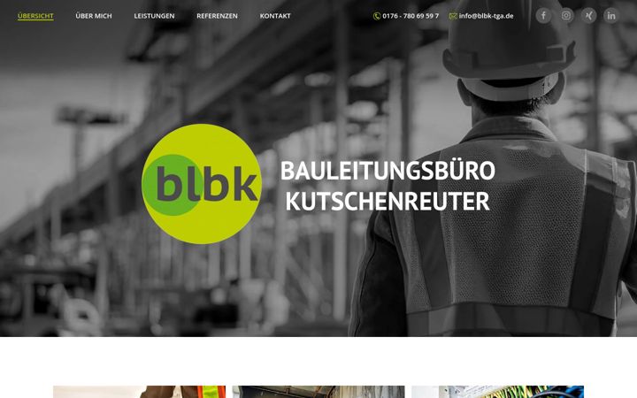 Screenshot of blbk-tga.de