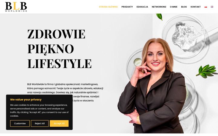 Screenshot of blbworldwide.com