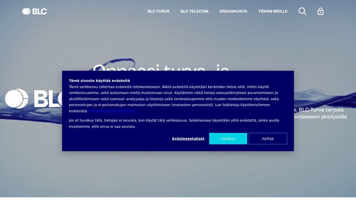 Screenshot of blc.fi