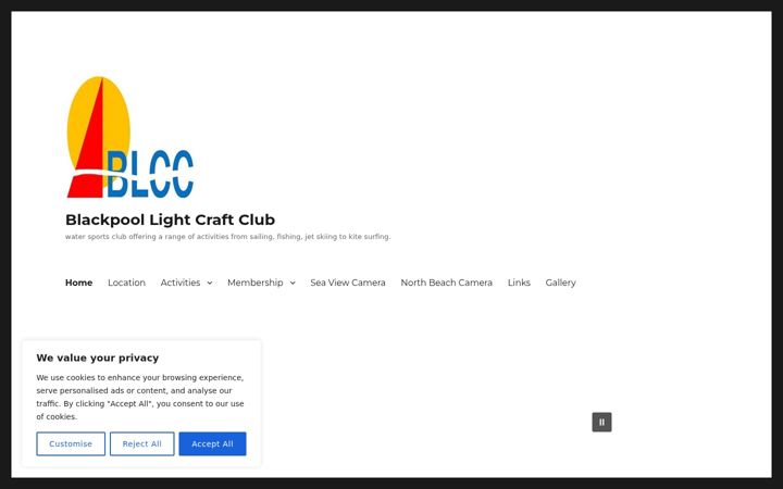 Screenshot of blcclub.co.uk