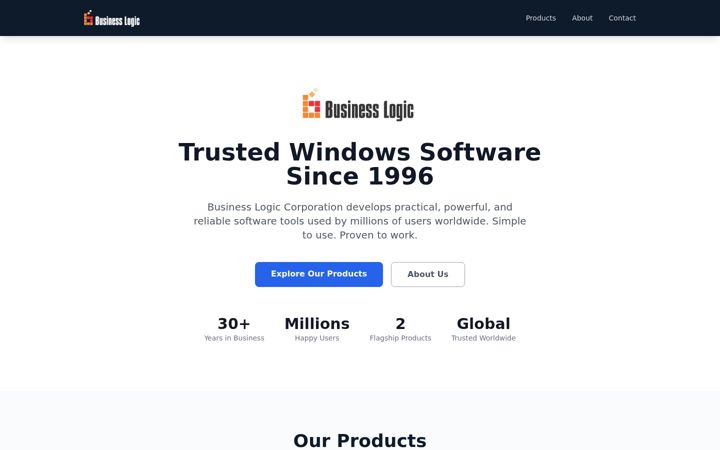 Screenshot of blcorp.com
