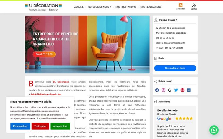 Screenshot of bldecoration.fr