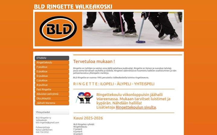 Captură de ecran a bldringette.com