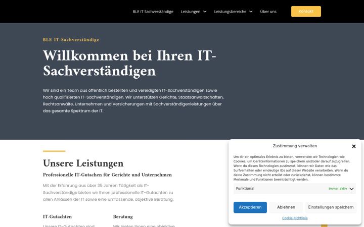 Screenshot of ble-it-sachverstaendige.de