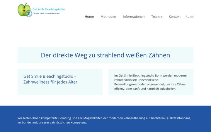 Screenshot of bleaching-bonn.de