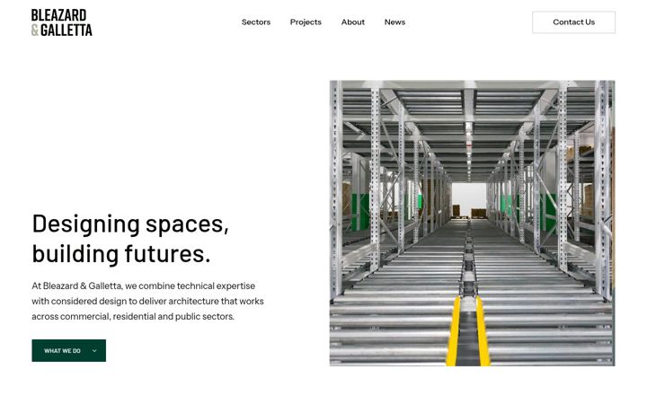 Screenshot of bleazardandgalletta.com