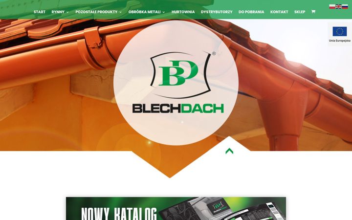 Képernyőkép: blechdach.pl