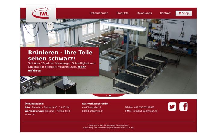 Screenshot of blechlocher-shop.com