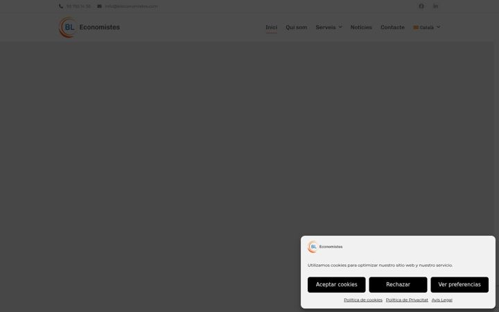 Screenshot of bleconomistes.com