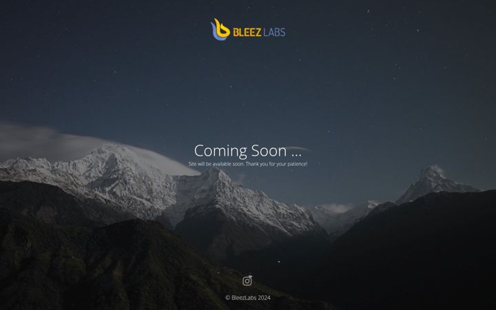 Screenshot of bleezlabs.com