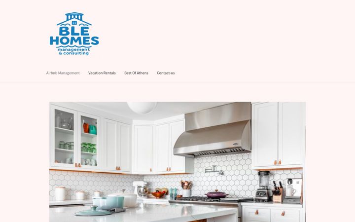 Screenshot of blehomes.gr