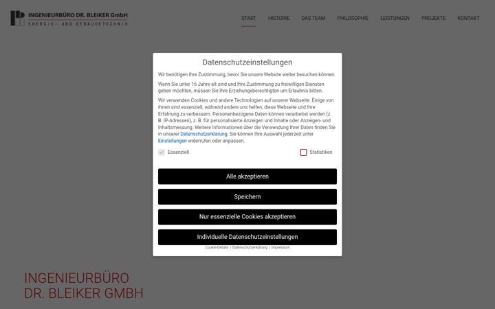 Skjermbilde av bleiker.de