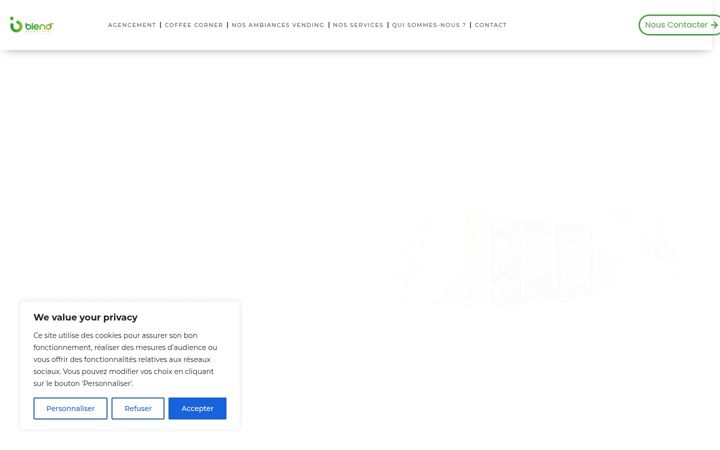 Screenshot of blend-agencement.fr