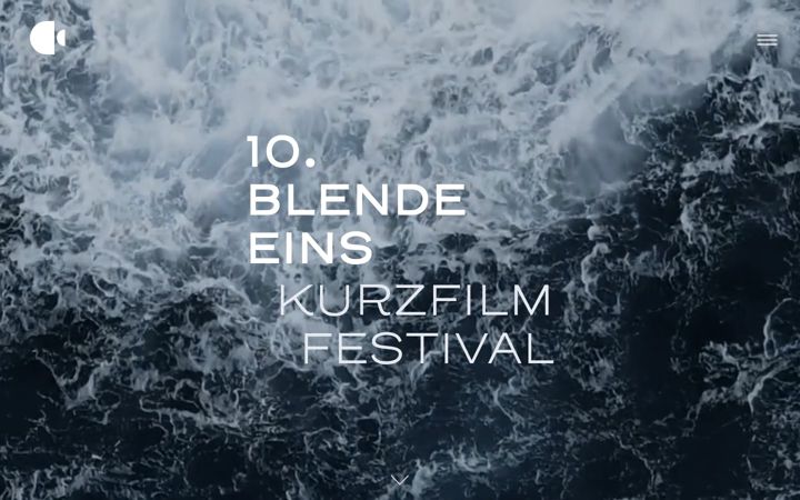 Screenshot of blende-eins.de