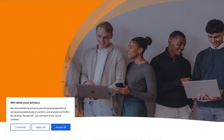 Screenshot of blendedcapital.nl