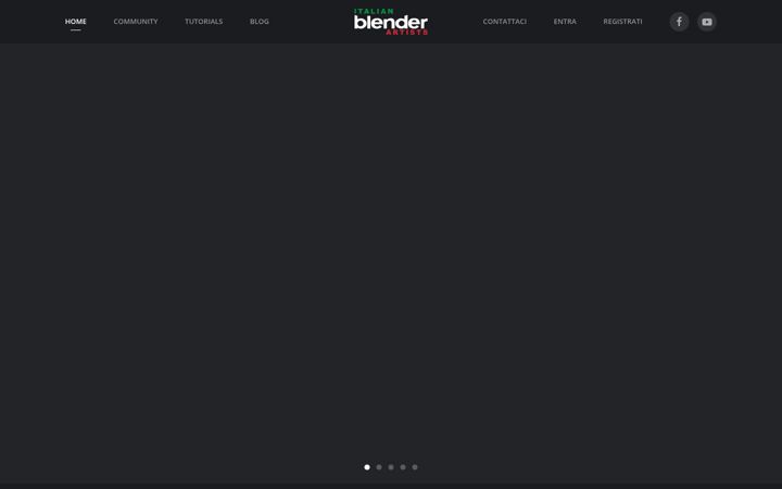 Kuvakaappaus sivustosta blenderartists.it