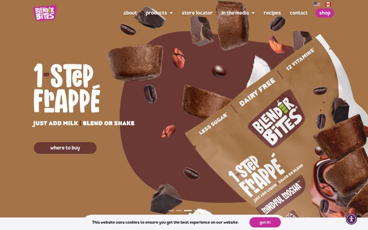 Kuvakaappaus sivustosta blenderbites.com