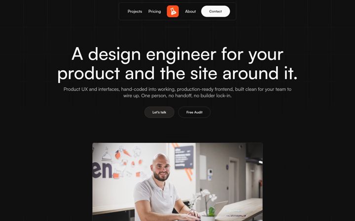 Screenshot of blending-lab.com